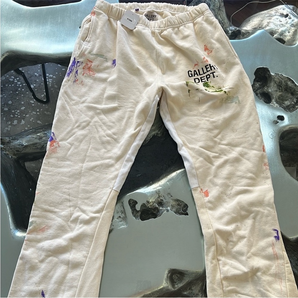 Gallery Dept Kids White Artistic Joggers